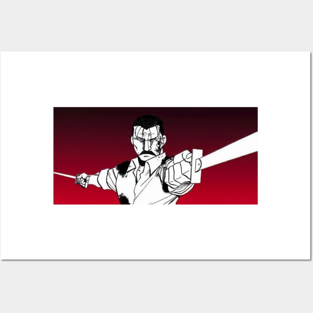 Fullmetal Alchemist - Führer Bradley Wall Art by BadassManga